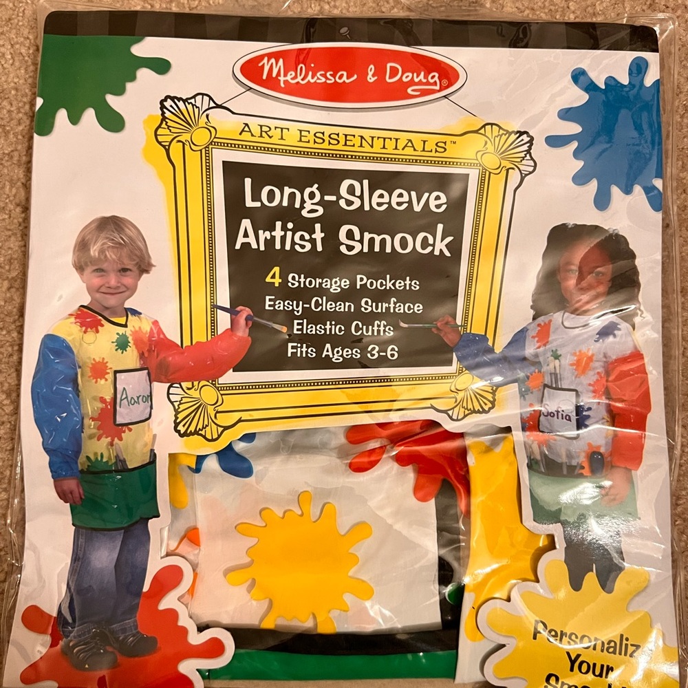 Melissa and Daug  Artist smock